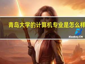 青岛大学的计算机专业是怎么样的