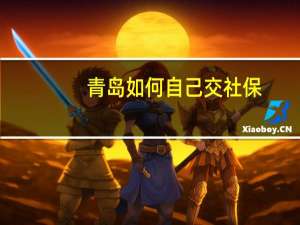 青岛如何自己交社保