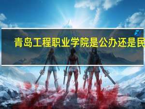青岛工程职业学院是公办还是民办