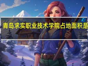 青岛求实职业技术学院占地面积是多少
