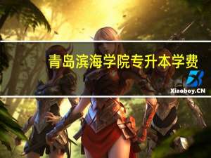 青岛滨海学院专升本学费