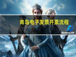 青岛电子发票开票流程