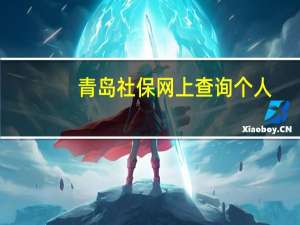 青岛社保网上查询个人（青岛社保网上查询个人账户）