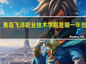 青岛飞洋职业技术学院是哪一年创办的