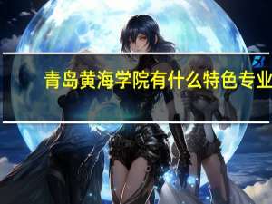 青岛黄海学院有什么特色专业，专业排名如何
