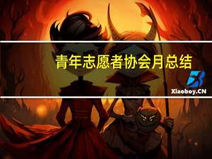 青年志愿者协会月总结