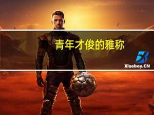 青年才俊的雅称