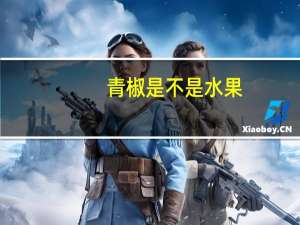 青椒是不是水果