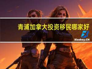 青浦加拿大投资移民哪家好