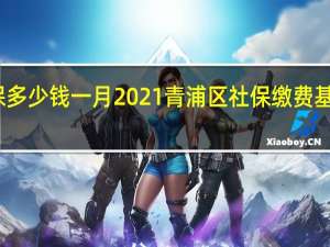 青浦区社保多少钱一月　2021青浦区社保缴费基数及比例一览表