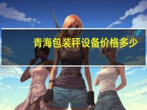青海包装秤设备价格多少
