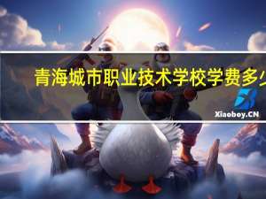 青海城市职业技术学校学费多少