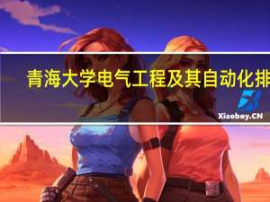 青海大学电气工程及其自动化排名