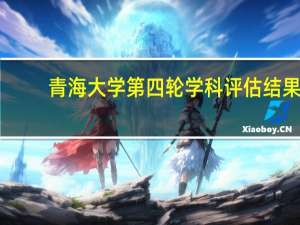 青海大学第四轮学科评估结果