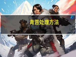 青苔处理方法