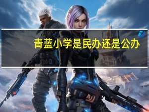 青蓝小学是民办还是公办