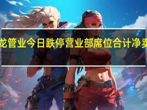 青龙管业今日跌停营业部席位合计净卖出2980.73万元