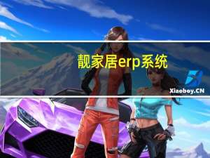 靓家居erp系统（靓家居erp）