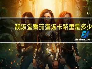 靓汤堂 番茄蛋汤卡路里是多少