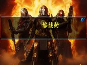 静载荷（静载荷）