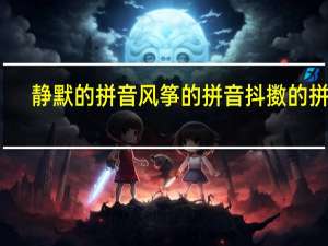 静默的拼音风筝的拼音抖擞的拼音（静默的拼音）