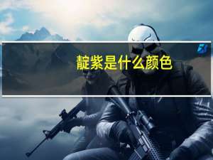 靛紫是什么颜色