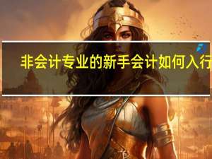 非会计专业的新手会计如何入行呀