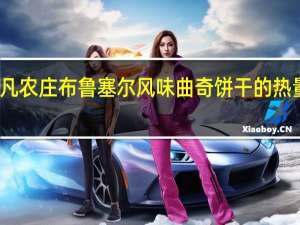 非凡农庄 布鲁塞尔风味曲奇饼干的热量是多少