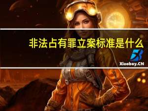 非法占有罪立案标准是什么