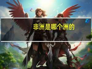 非洲是哪个洲的