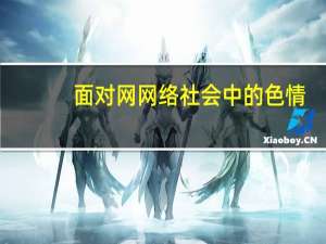 面对网网络社会中的色情，网络诈骗等不良现象我们青少年该怎么做
