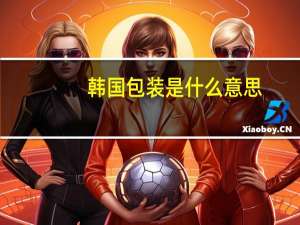 韩国包装是什么意思