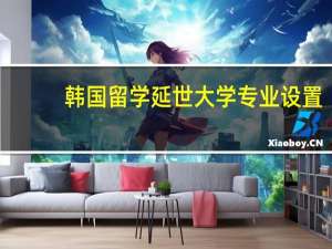 韩国留学 延世大学专业设置