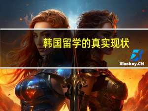 韩国留学的真实现状