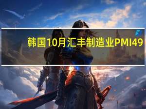 韩国10月汇丰制造业PMI 49.8前值49.9