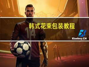 韩式花束包装教程