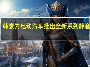韩泰为电动汽车推出全新系列静音轮胎