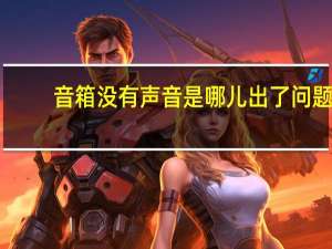 音箱没有声音是哪儿出了问题（音箱没有声音怎么办）