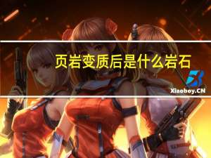 页岩变质后是什么岩石