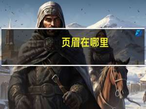 页眉在哪里