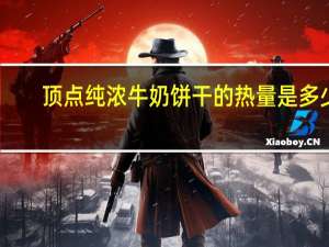 顶点 纯浓牛奶饼干的热量是多少