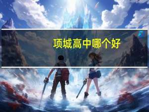 项城高中哪个好
