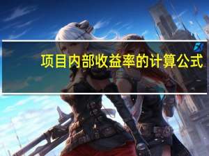 项目内部收益率的计算公式