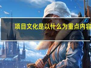 项目文化是以什么为重点内容