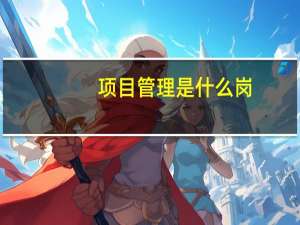项目管理是什么岗