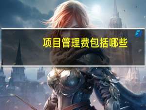 项目管理费包括哪些