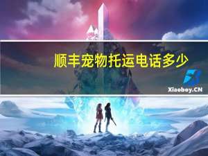 顺丰宠物托运电话多少