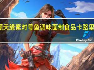顺天缘 素对号鱼调味面制食品卡路里是多少