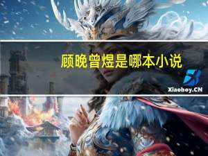 顾晚曾煜是哪本小说（顾晚曾煜）