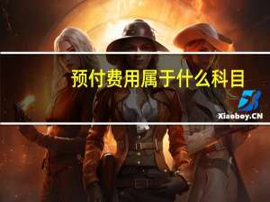 预付费用属于什么科目